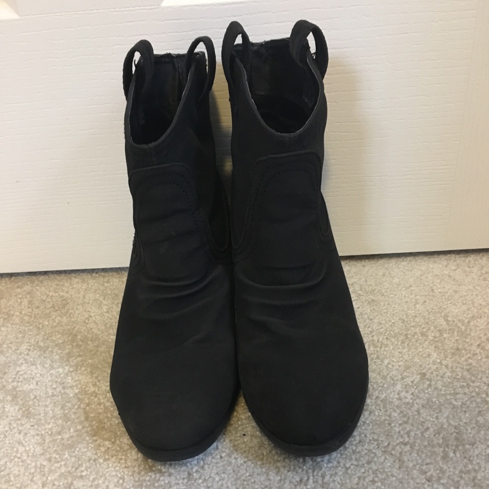 Rampage Black heel Booties